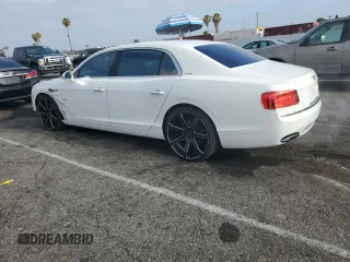 2015 Bentley Flying Spur z VIN SCBEC9ZAXFC041601, wystawiony jako Copart lot #62028895 z przebiegiem 43 943 mil mil oraz Szkoda całkowita • Salvage title. Historia ofert i sprzedaży dostępna na DreamBid. Obrazek 2.