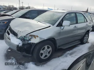 2003 Lexus RX 300 z VIN JTJHF10U530308132, wystawiony jako Copart lot #57028445 z przebiegiem Nie podano mil oraz Nie do naprawy • Non repairable. Historia ofert i sprzedaży dostępna na DreamBid. Obrazek 1.