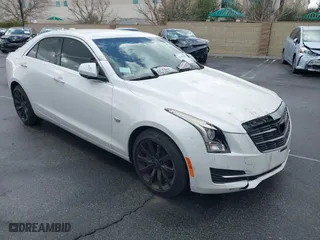 2017 Cadillac ATS Sedan RWD with VIN 1G6AA5RX1H0155461, listed as a IAAI auction lot 41203957 with 89,495 mi miles. Bid and sale history available at carsss.com. Image 1.