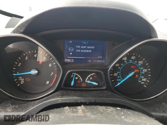 2013 Ford Escape SE with VIN 1FMCU0GX7DUC41956, listed as a Copart auction lot 61627235 with 117,600 mi miles and Salvage title. Bid and sale history available at DreamBid. Image 9.