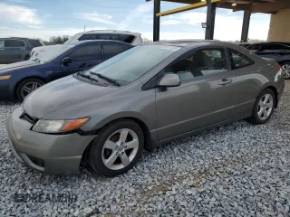 2006 Honda Civic Cpe EX with VIN 2HGFG128X6H520856, listed as a Copart auction lot 49777305 with 213,011 mi miles and Salvage Title. Bid and sale history available at carsss.com. Image 1.