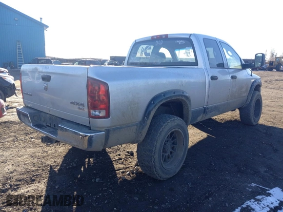 2005 Dodge Ram 2500 SLT with VIN 3D7KS28C35G850047, listed as a Copart auction lot 73827144 with 266,462 mi miles and Clean Title. Bid and sale history available at carsss.com. Image 3.