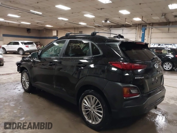 2021 Hyundai Kona SEL Plus with VIN KM8K6CAA8MU739661, listed as a IAAI auction lot 41464154 with 36,287 mi miles. Bid and sale history available at carsss.com. Image 3.