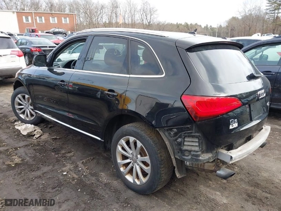 2013 Audi Q5 Premium Plus with VIN WA1LFAFPXDA010339, listed as a IAAI auction lot 41670283 with 172,741 mi miles. Bid and sale history available at carsss.com. Image 3.