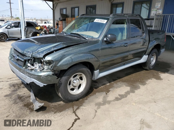 2002 Ford Explorer Sport Trac Value with VIN 1FMZU67E72UC81009, listed as a Copart auction lot 54929835 with 130,862 mi miles and Salvage title. Bid and sale history available at DreamBid. Image 1.