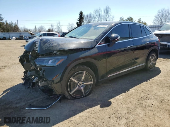 2023 Mercedes-Benz EQE 500 z VIN 4JGGM2CB1PA030538, wystawiony jako Copart lot #53849685 z przebiegiem 8 771 mil mil oraz Szkoda całkowita • Salvage title. Historia ofert i sprzedaży dostępna na DreamBid. Obrazek 1.