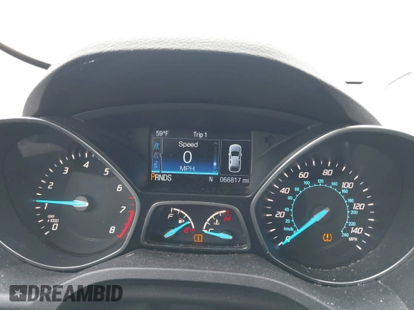 2016 Ford Escape Titanium with VIN 1FMCU9J92GUB13000, listed as a IAAI auction lot 41725258 with 66,817 mi miles. Bid and sale history available at carsss.com. Image 7.