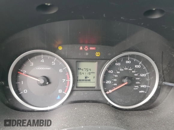 2015 Subaru Forester 2.5i with VIN JF2SJAAC5FG803988, listed as a Copart auction lot 49495075 with 154,119 mi miles and Salvage Title. Bid and sale history available at carsss.com. Image 9.