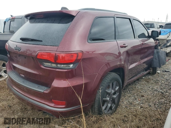 2020 Jeep Grand Cherokee Limited X with VIN 1C4RJEBG9LC429605, listed as a Copart auction lot 77600894 with 81,403 mi miles and Salvage Title. Bid and sale history available at carsss.com. Image 3.