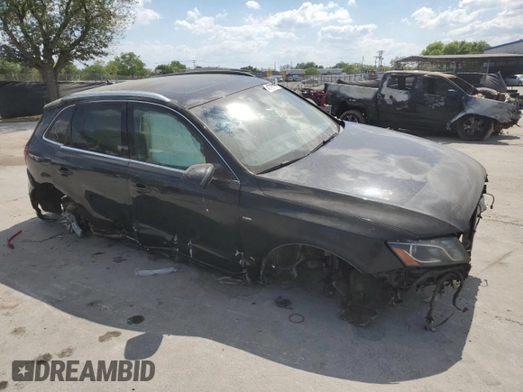 2010 Audi Q5 Prestige with VIN WA1WKBFP8AA042488, listed as a Copart auction lot 48786155 with Not provided miles and Salvage title. Bid and sale history available at DreamBid. Image 4.