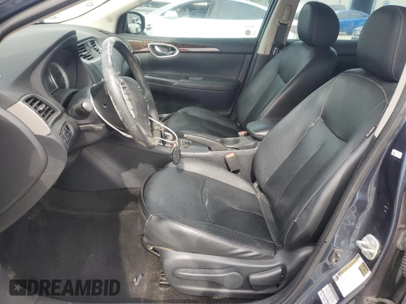 2015 Nissan Sentra SL with VIN 3N1AB7AP7FY218537, listed as a Copart auction lot 50412915 with 89,699 mi miles and Salvage Title. Bid and sale history available at DreamBid. Image 7.