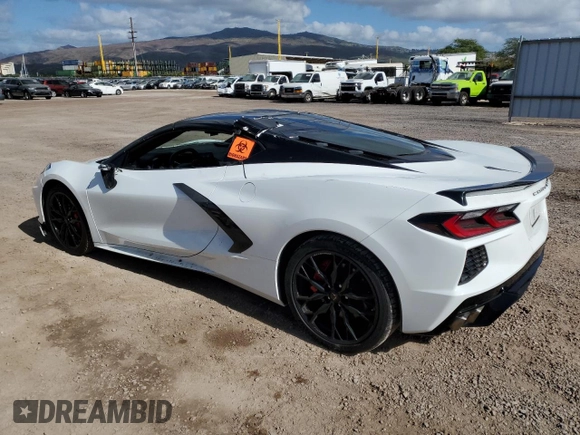 2023 Chevrolet Corvette 1LT with VIN 1G1YA2D40P5138801, listed as a Copart auction lot 86549314 with 6,374 mi miles and Salvage title. Bid and sale history available at DreamBid. Image 2.