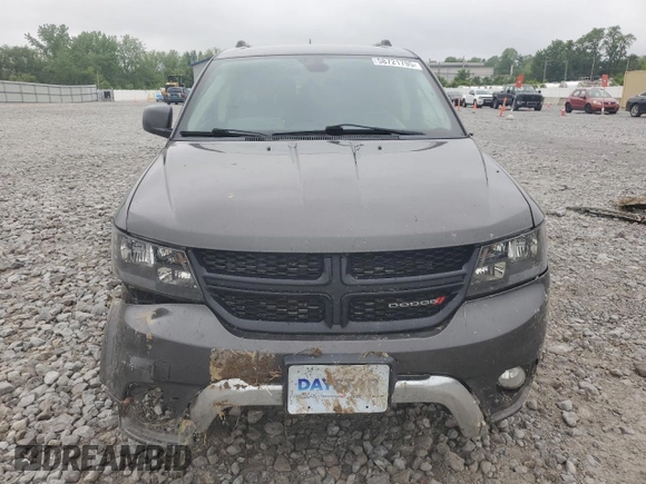 2018 Dodge Journey Crossroad z VIN 3C4PDDGG6JT387266, wystawiony jako Copart lot #58721795 z przebiegiem 122 002 mil mil oraz Szkoda całkowita • Salvage title. Historia ofert i sprzedaży dostępna na DreamBid. Obrazek 5.
