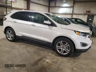 2015 Ford Edge Titanium z VIN 2FMTK3K91FBB08263, wystawiony jako Copart lot #55448405 z przebiegiem 135 788 mil mil oraz Szkoda całkowita • Salvage title. Historia ofert i sprzedaży dostępna na DreamBid. Obrazek 4.