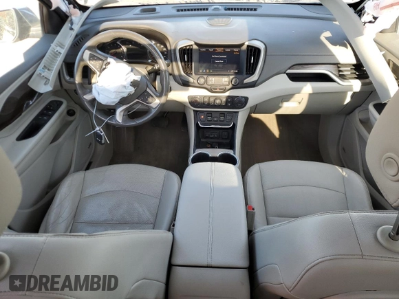 2020 GMC Terrain Denali z VIN 3GKALXEX2LL161925, wystawiony jako Copart lot #57095335 z przebiegiem 114 726 mil mil oraz Szkoda całkowita • Salvage title. Historia ofert i sprzedaży dostępna na DreamBid. Obrazek 8.