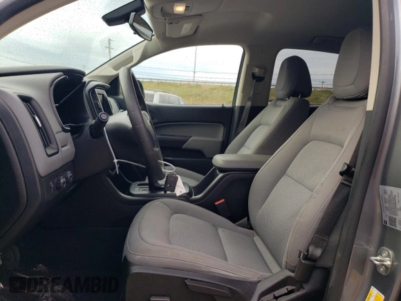 2021 Chevrolet Colorado 4WD Work Truck with VIN 1GCGTBEN2M1275066, listed as a Copart auction lot 80666024 with 44,442 mi miles and Salvage title. Bid and sale history available at DreamBid. Image 7.