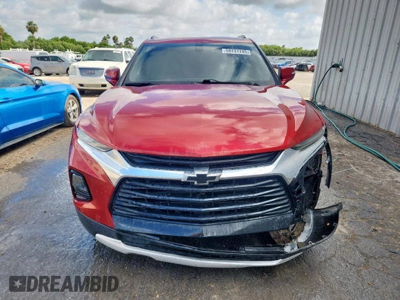 2019 Chevrolet Blazer z VIN 3GNKBGRS4KS580310, wystawiony jako Copart lot #59731745 z przebiegiem 100 813 mil mil oraz Czysty tytuł • Clean title. Historia ofert i sprzedaży dostępna na DreamBid. Obrazek 5.