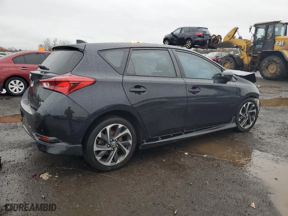 2018 Toyota Corolla iM with VIN JTNKARJE1JJ570018, listed as a Copart auction lot 48988605 with NaN miles and Salvage Title. Bid and sale history available at carsss.com. Image 3.