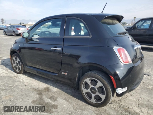 2013 FIAT 500e с VIN 3C3CFFGE9DT740322, выставлен на аукционе Copart как лот 42872445 с пробегом 45 613 миль миль и Списание • Salvage title. История ставок и продаж доступна на DreamBid. Изображение 2.