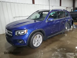 2020 Mercedes-Benz GLB with VIN W1N4M4HB2LW042196, listed as a Copart auction lot 47802145 with 49,407 mi miles and Salvage Title. Bid and sale history available at carsss.com. Image 1.