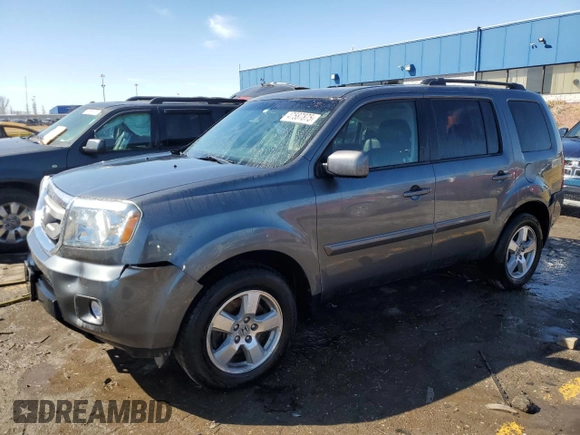 2011 Honda Pilot EX-L with VIN 5FNYF4H51BB093298, listed as a Copart auction lot 47587875 with 162,353 mi miles and Clean Title. Bid and sale history available at DreamBid. Image 1.