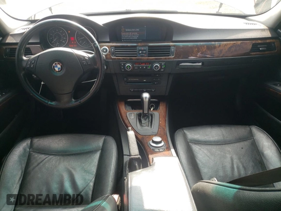 2007 BMW 3 Series 328xi with VIN WBAVC73527KP32168, listed as a Copart auction lot 63793745 with 145,786 mi miles and Salvage title. Bid and sale history available at DreamBid. Image 8.