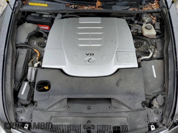 2010 Lexus LS 460 z VIN JTHBL5EFXA5096717, wystawiony jako Copart lot #52701975 z przebiegiem 166 392 mil mil oraz Szkoda całkowita • Salvage title. Historia ofert i sprzedaży dostępna na DreamBid. Obrazek 11.