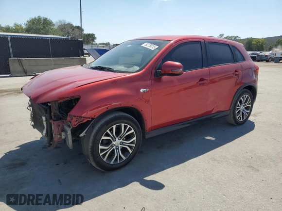 2017 Mitsubishi Outlander Sport ES 2.0 with VIN JA4AP3AU2HZ058552, listed as a Copart auction lot 52276315 with 81,038 mi miles and Salvage Title. Bid and sale history available at carsss.com. Image 1.