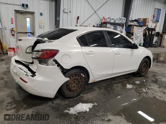 2012 Mazda 3 i Touring with VIN JM1BL1V75C1683176, listed as a Copart auction lot 43181975 with 283,276 mi miles and Clean Title. Bid and sale history available at DreamBid. Image 3.