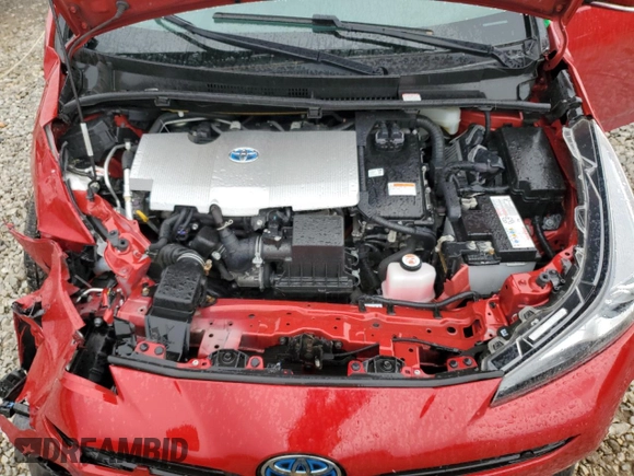 2021 Toyota Prius L Eco z VIN JTDKAMFU0M3145597, wystawiony jako Copart lot #57846175 z przebiegiem 93 882 mil mil oraz Szkoda całkowita • Salvage title. Historia ofert i sprzedaży dostępna na DreamBid. Obrazek 11.