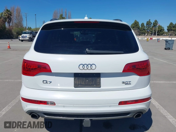 2015 Audi Q7 3.0T S line Prestige with VIN WA1DGAFE0FD027782, listed as a IAAI auction lot 41856552 with 116,563 mi miles. Bid and sale history available at carsss.com. Image 17.