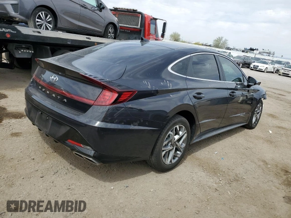 2023 Hyundai Sonata SEL z VIN KMHL64JA7PA329420, wystawiony jako Copart lot #50364195 z przebiegiem 28 273 mil mil oraz Szkody całkowita. Historia ofert i sprzedaży dostępna na DreamBid. Obrazek 3.