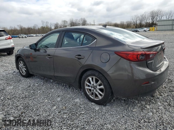 2014 Mazda 3 i Grand Touring with VIN JM1BM1W78E1107449, listed as a Copart auction lot 52378045 with 98,035 mi miles and Salvage Title. Bid and sale history available at carsss.com. Image 2.