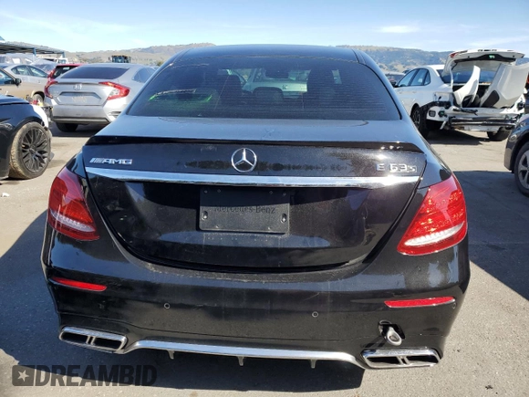 2020 Mercedes-Benz E-Class AMG E 63 S with VIN WDDZF8KB8LA717950, listed as a Copart auction lot 44249075 with 27,991 mi miles and Salvage Title. Bid and sale history available at carsss.com. Image 6.