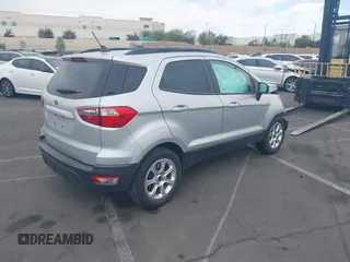 2021 Ford EcoSport SE with VIN MAJ3S2GE3MC431771, listed as a IAAI auction lot 41989483 with 33,778 mi miles and . Bid and sale history available at DreamBid. Image 4.