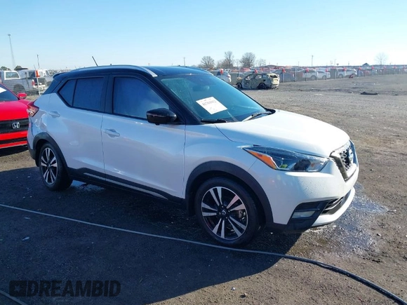 2020 Nissan Kicks SR with VIN 3N1CP5DV5LL538232, listed as a IAAI auction lot 41761012 with 107,012 mi miles and . Bid and sale history available at carsss.com. Image 1.