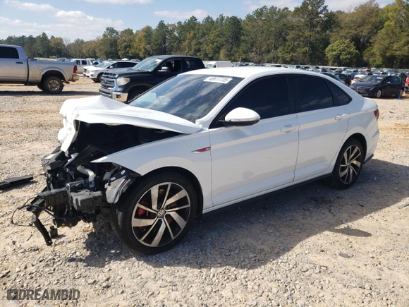 2020 Volkswagen Jetta GLI S with VIN 3VW6T7BU1LM105221, listed as a Copart auction lot 48617735 with 72,986 mi miles and Salvage Title. Bid and sale history available at carsss.com. Image 1.