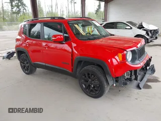 2017 Jeep Renegade Altitude with VIN ZACCJBBB9HPG47295, listed as a IAAI auction lot 42078881 with 49,824 mi miles and . Bid and sale history available at DreamBid. Image 1.
