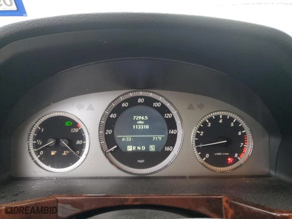 2010 Mercedes-Benz GLK-Class GLK 350 with VIN WDCGG8HB2AF323747, listed as a Copart auction lot 50796625 with 113,310 mi miles and Salvage Title. Bid and sale history available at carsss.com. Image 9.