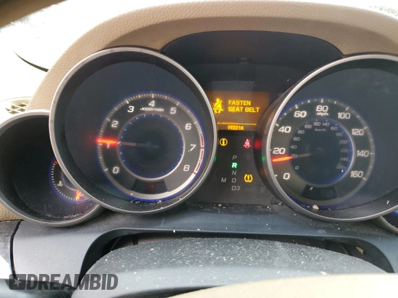 2009 Acura MDX with VIN 2HNYD28229H512144, listed as a Copart auction lot 51107965 with 192,214 mi miles and Clean Title. Bid and sale history available at carsss.com. Image 9.