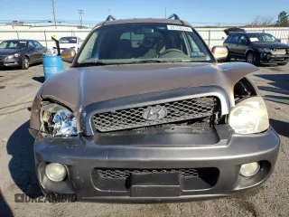 2004 Hyundai Santa Fe GLS with VIN KM8SC73D04U686851, listed as a Copart auction lot 78108514 with 92,297 mi miles and Salvage Title. Bid and sale history available at carsss.com. Image 5.