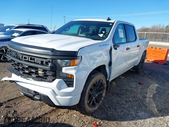 2023 Chevrolet Silverado 1500 Custom with VIN 1GCPDBEK1PZ188722, listed as a IAAI auction lot 41258010 with 45,863 mi miles and . Bid and sale history available at DreamBid. Image 17.
