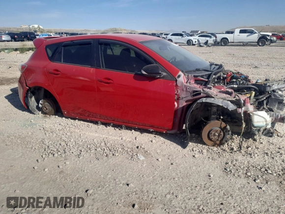 2013 Mazda 3 Mazdaspeed3 Touring with VIN JM1BL1L3XD1745317, listed as a Copart auction lot 53157855 with Not Provided miles and Clean Title. Bid and sale history available at DreamBid. Image 4.