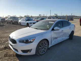 2014 Kia Cadenza Limited with VIN KNALN4D73E5166548, listed as a Copart auction lot 77431574 with 96,322 mi miles and Salvage Title. Bid and sale history available at carsss.com. Image 1.