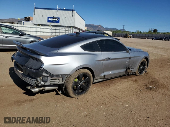 2021 Ford Mustang EcoBoost with VIN 1FA6P8TH9M5107634, listed as a Copart auction lot 57331415 with 79,159 mi miles and Salvage title. Bid and sale history available at DreamBid. Image 3.