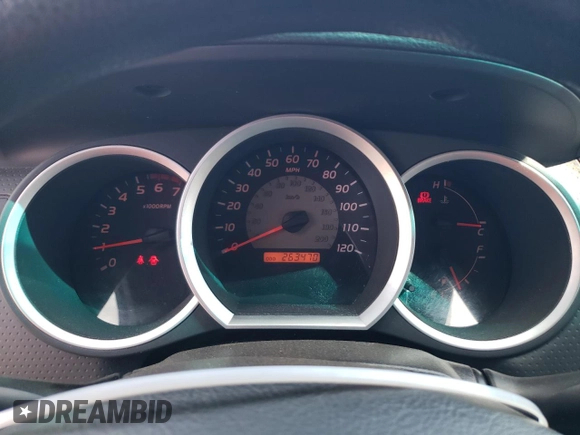 2006 Toyota Tacoma PreRunner with VIN 5TETX62N26Z183981, listed as a Copart auction lot 68654024 with 263,470 mi miles and Clean title. Bid and sale history available at DreamBid. Image 9.