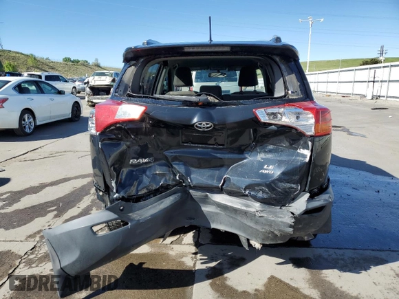 2013 Toyota RAV4 LE with VIN 2T3BFREV4DW085622, listed as a Copart auction lot 57267855 with 209,873 mi miles and Salvage title. Bid and sale history available at DreamBid. Image 6.