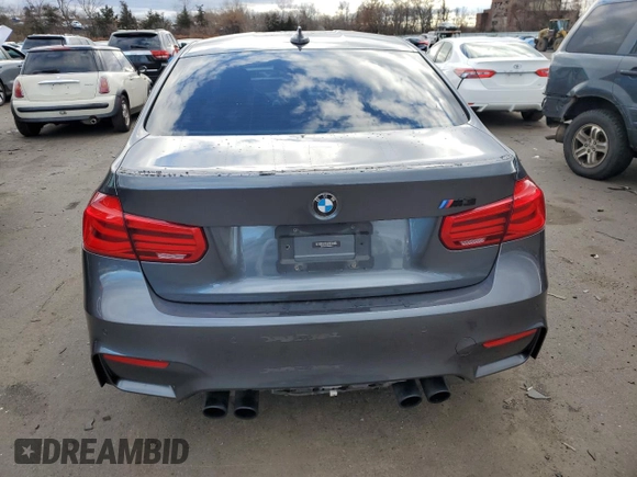 2016 BMW M3 with VIN WBS8M9C5XG5E68961, listed as a Copart auction lot 79859313 with 65,345 mi miles. Bid and sale history available at carsss.com. Image 6.