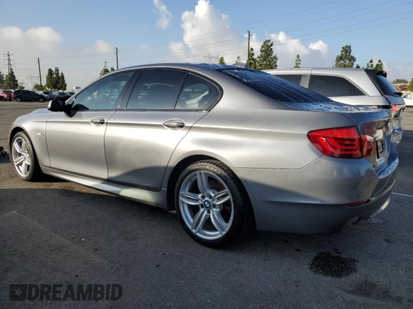 2013 BMW 5 Series 550i xDrive with VIN WBAFU9C58DDY70388, listed as a Copart auction lot 78500474 with 38,005 mi miles and Clean Title. Bid and sale history available at carsss.com. Image 2.