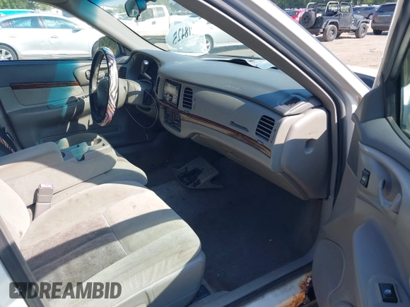 2005 Chevrolet Impala with VIN 2G1WF52E259133556, listed as a IAAI auction lot 40218425 with 285,360 mi miles and . Bid and sale history available at DreamBid. Image 5.